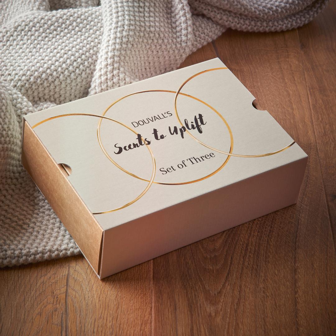 Scents to Uplift Gift set | Set of three home scents to revitalise and refresh