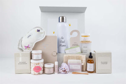 Cadeau de nouvelle maman, cadeau de soins de la peau naturels cocooning pour la nouvelle maman