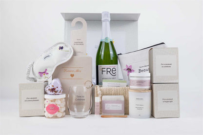 Coffret cadeau Mariée, Panier cadeau pour fête prénuptiale